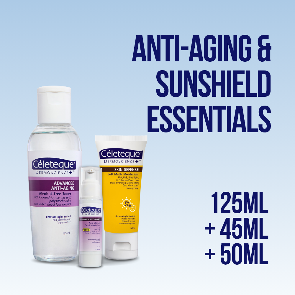 Céleteque® DermoScience™ Anti-Aging SunShield Essentials (Anti
