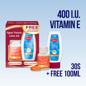 Myra E 400 I.U. 30s Capsules + Myra Classic Whitening Lotion 100mL