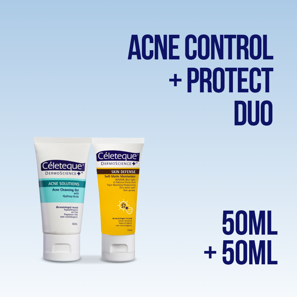 Céleteque® DermoScience™ Acne Control + Protect Duo