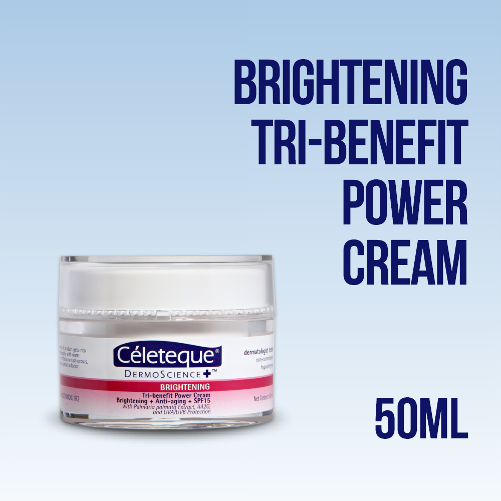 Celeteque® DermoScience™ Brightening Tri-benefit Power Cream