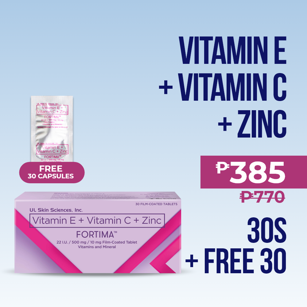 BUY 1 TAKE 1 Fortima (Vitamin E + Vitamin C + Zinc) 30s