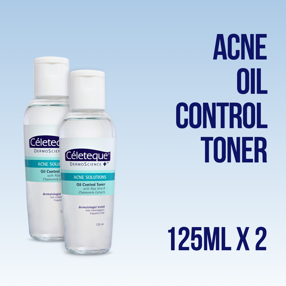 Celeteque® DermoScience™ Acne Solutions Oil Control Toner 125mL x 2