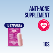 Lactezin Anti-Acne 100mg 16 Capsules