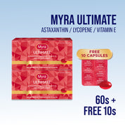Myra Ultimate with Astaxanthin 60 Capsules + FREE Myra Ultimate 10 Capsules