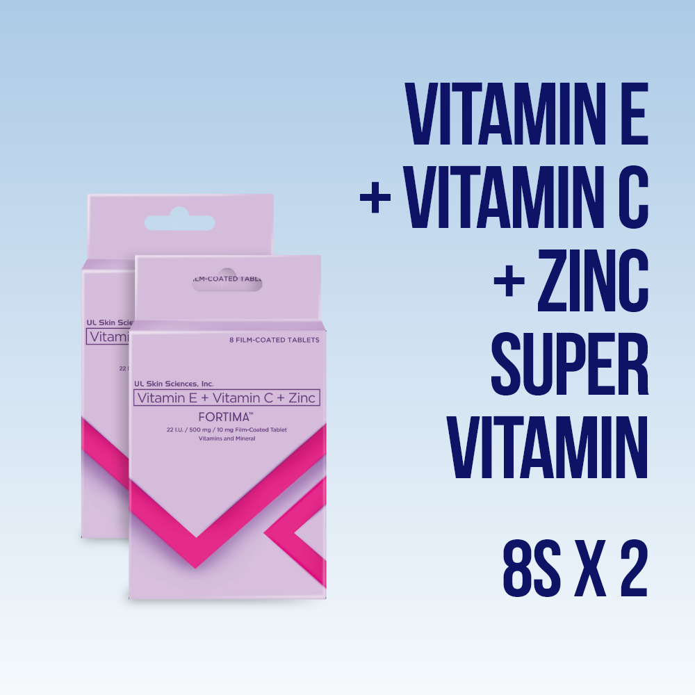 Fortima IMMUNITY Trial Bundle Fortima (Vitamin C + Zinc + Vitamin E) 8s Box (2 boxes)