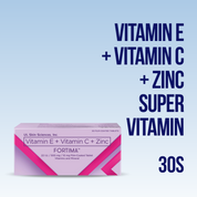 Fortima (Vitamin E + Vitamin C + Zinc) 30s Box