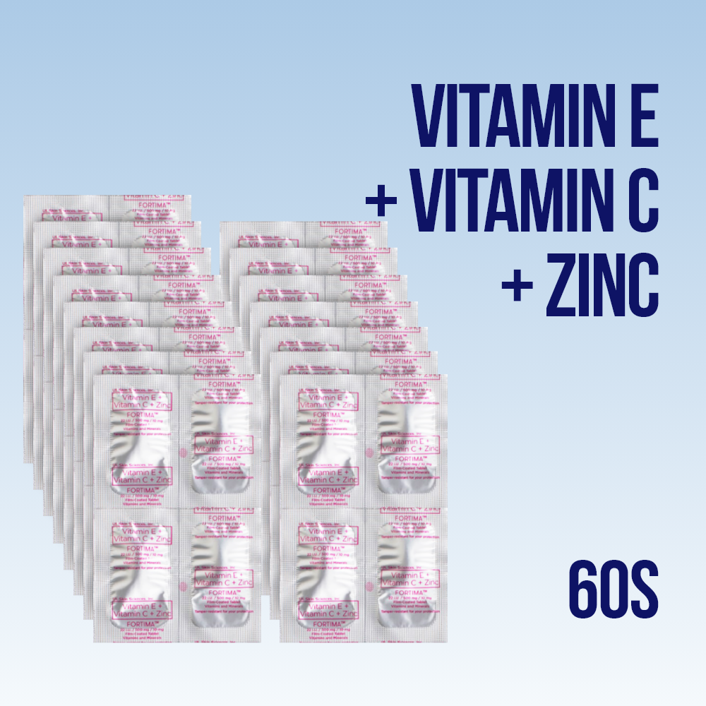Fortima (Vitamin E + Vitamin C + Zinc) 30s capsules (x2)