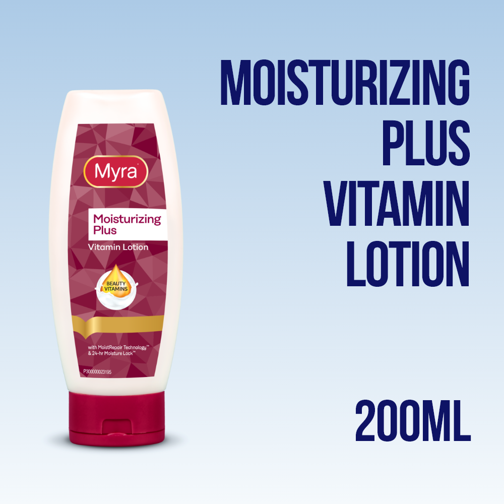 Myra Moisturizing Plus Vitamin Lotion 200mL