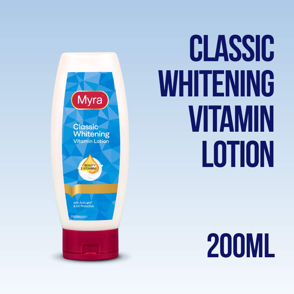 Myra Classic Whitening Vitamin Lotion 200mL