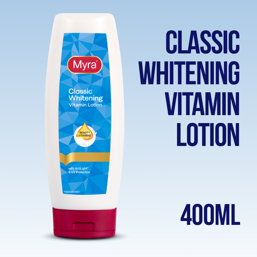 Myra Classic Whitening Vitamin Lotion 400mL