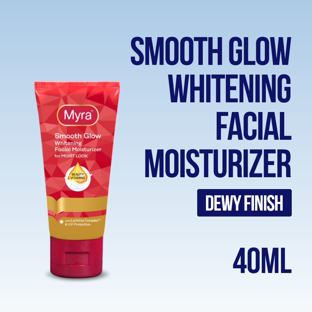 Myra Smooth Glow Whitening Facial Moisturizer 40mL