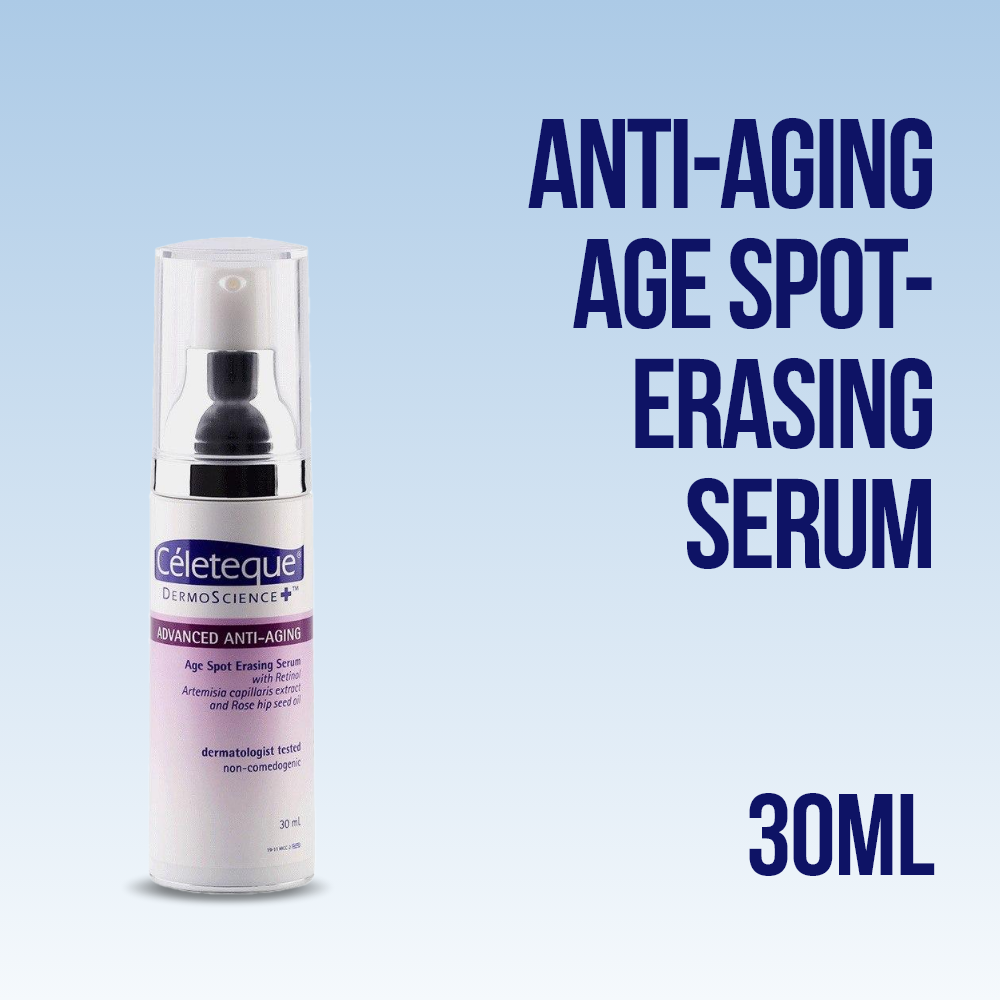 Celeteque® DermoScience™ Advanced Anti-Aging Age Spot Erasing Serum with Retinol