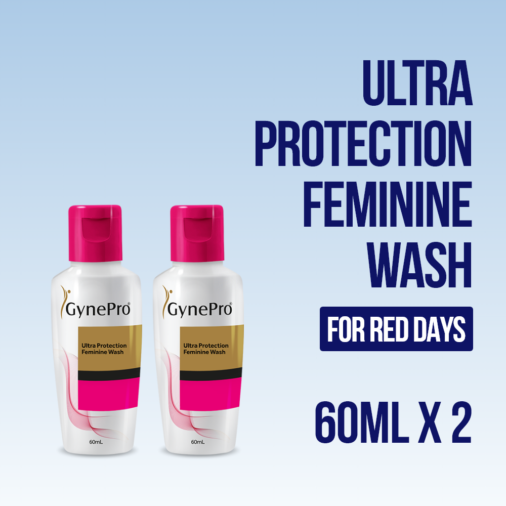 GynePro Ultra Protection Feminine Wash 60mL x 2