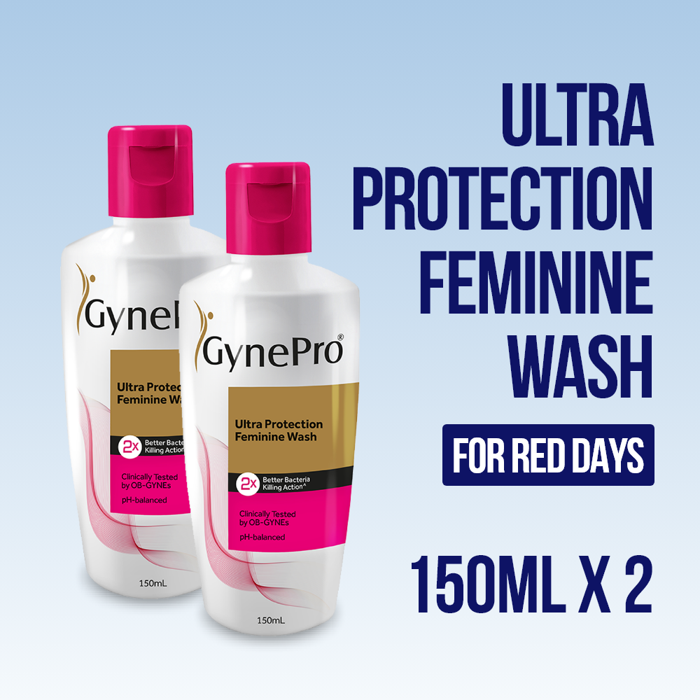 GynePro Ultra Protection Feminine Wash 150mL x 2