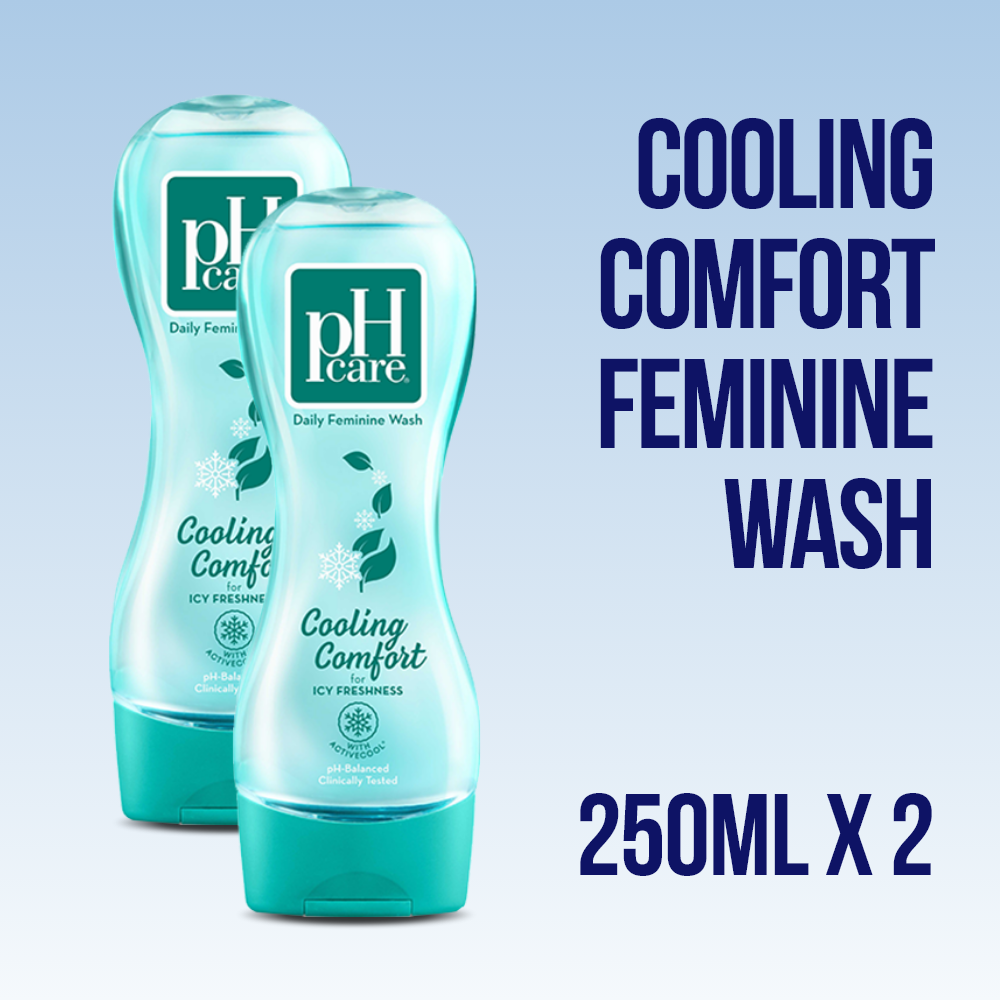 pH Care Daily Feminine Wash Cooling Comfort 250mL x 2