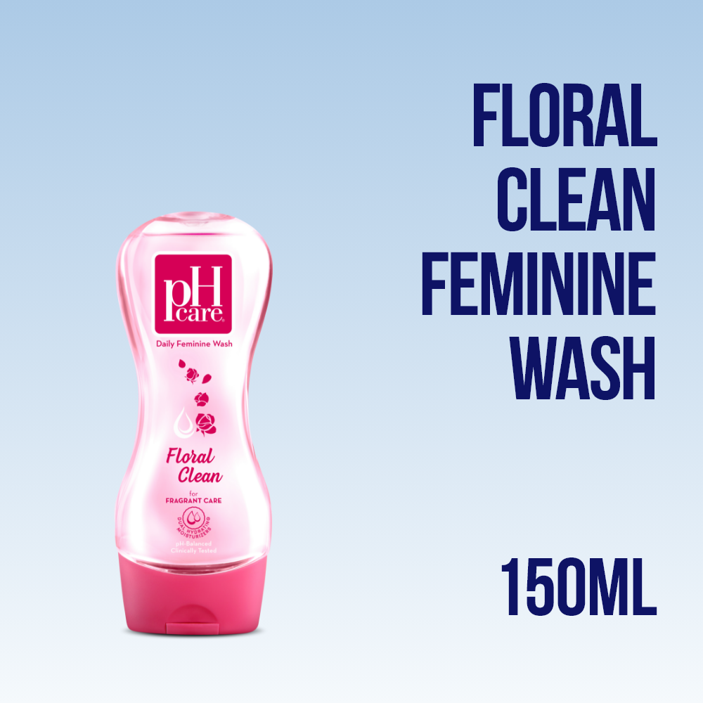 pH Care Daily Feminine Wash Floral Clean 150mL