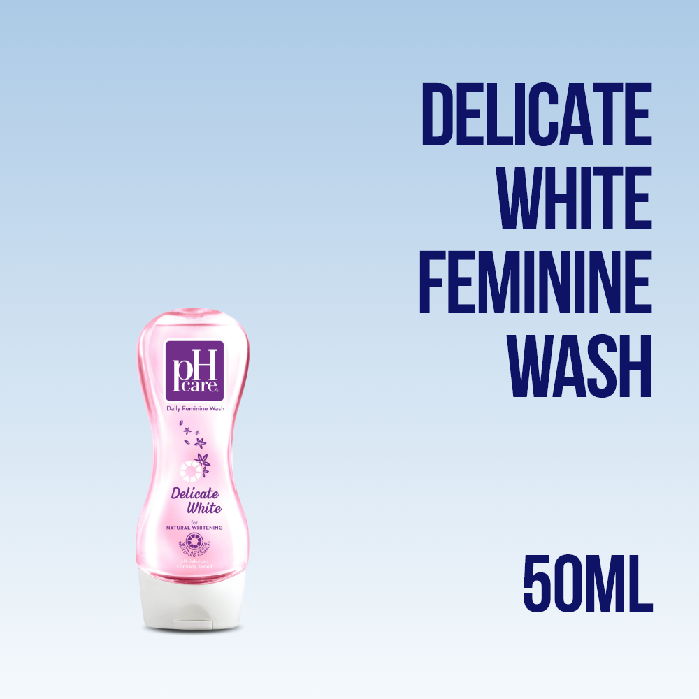 pH Care Daily Feminine Wash Delicate White 50mL