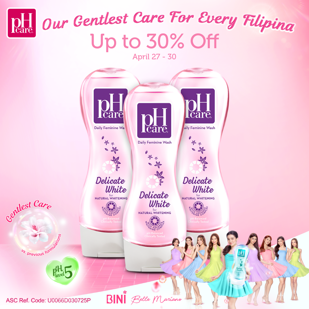 pH Care Daily Feminine Wash Delicate White 250mL x 3