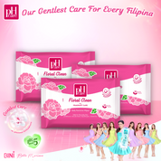 pH Care Daily Feminine Wipes Floral Clean 10 Sheets x 3
