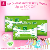 pH Care Daily Feminine Wipes Natural Protection 10 Sheets x 3