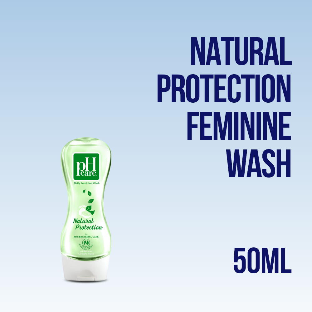 pH Care Daily Feminine Wash Natural Protection 50mL