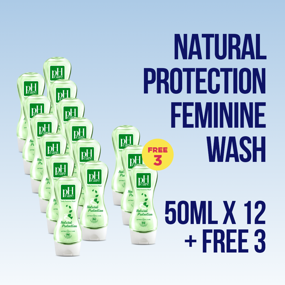 Buy 12 Get 3 FREE pH Care Natural Protection 50ml