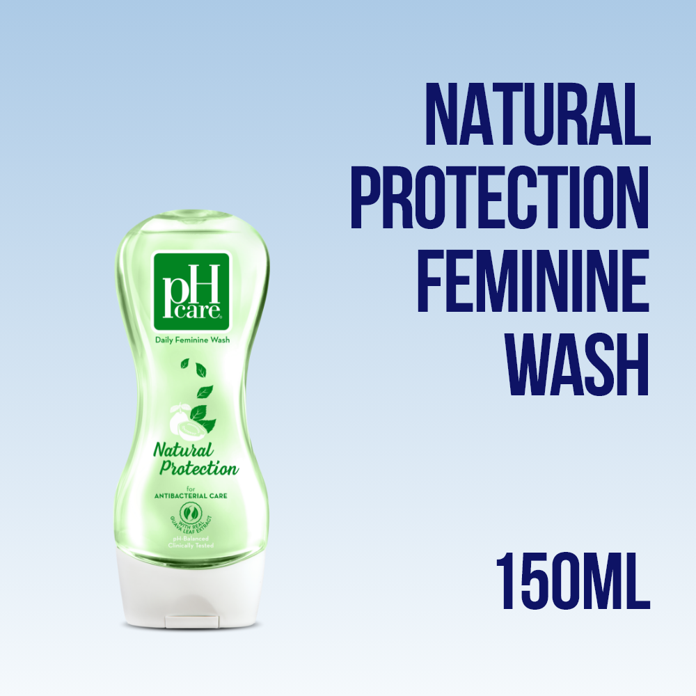 pH Care Daily Feminine Wash Natural Protection 150mL