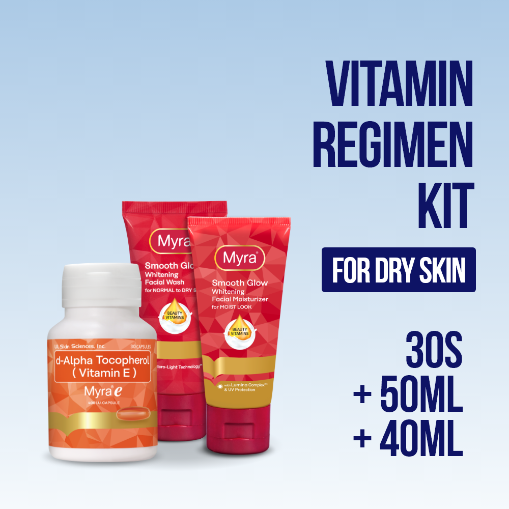 Myra Vitamin Regimen Kit (For Dry Skin)