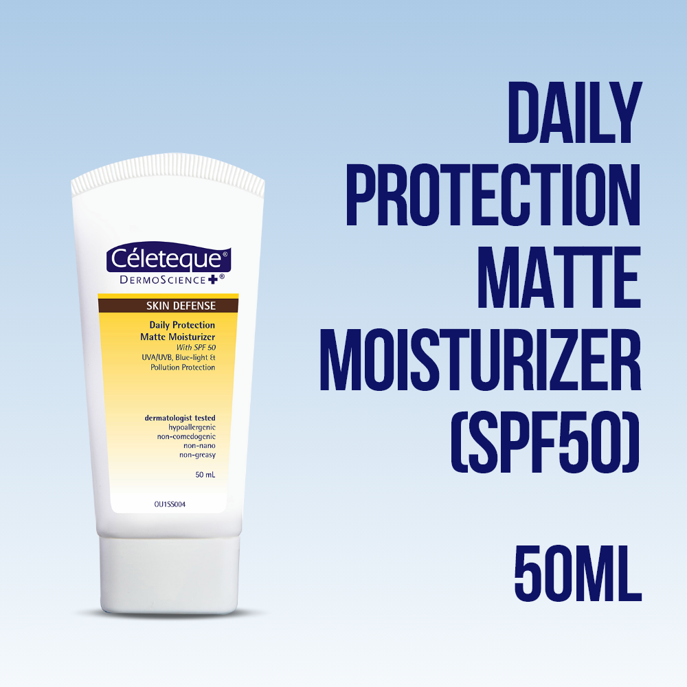 Céleteque DermoScience™ Daily Protection Matte Moisturizer