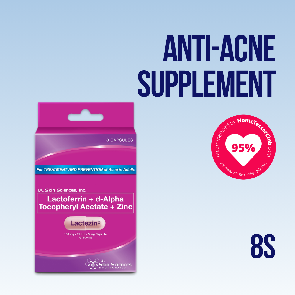 Lactezin 100mg Anti-Acne 8 capsules