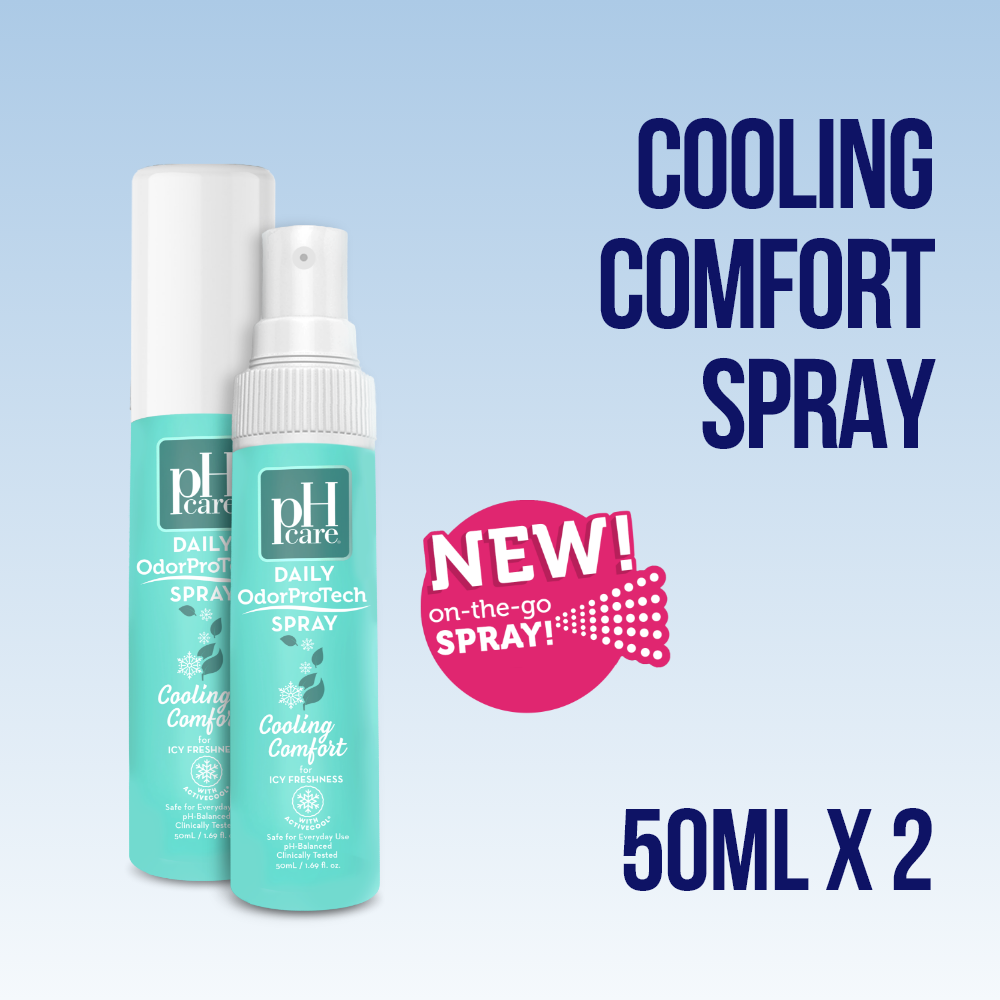 pH Care Daily Feminine Spray Cooling Comfort 50ml x 2