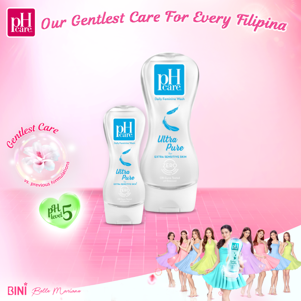 pH Care Daily Feminine Wash Ultra Pure Mother-Daughter Bundle (50ml & 150ml)