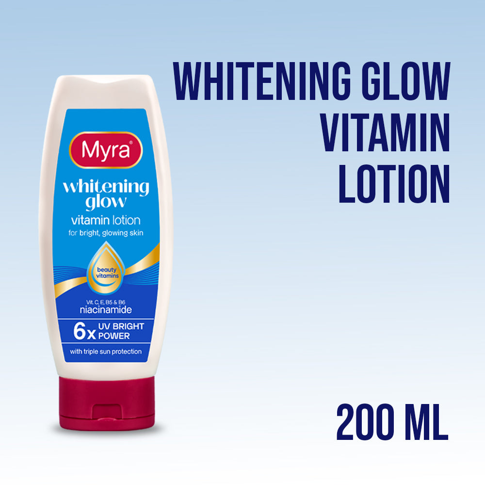 Myra Whitening Glow Vitamin Lotion 200ml