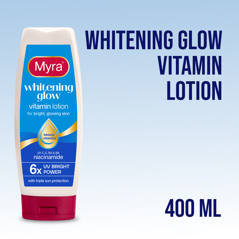 Myra Whitening Glow Vitamin Lotion 400ml