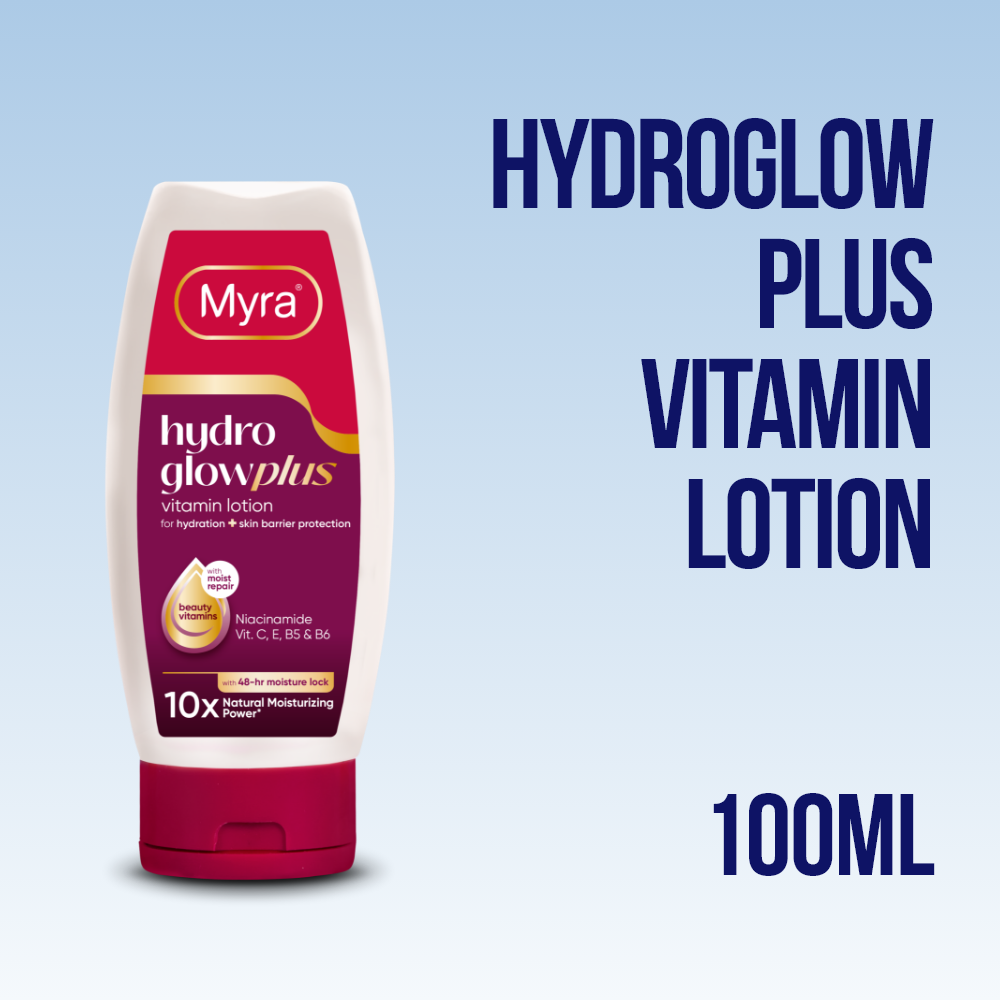 New Myra HydroGlow Plus Vitamin Lotion 100ml