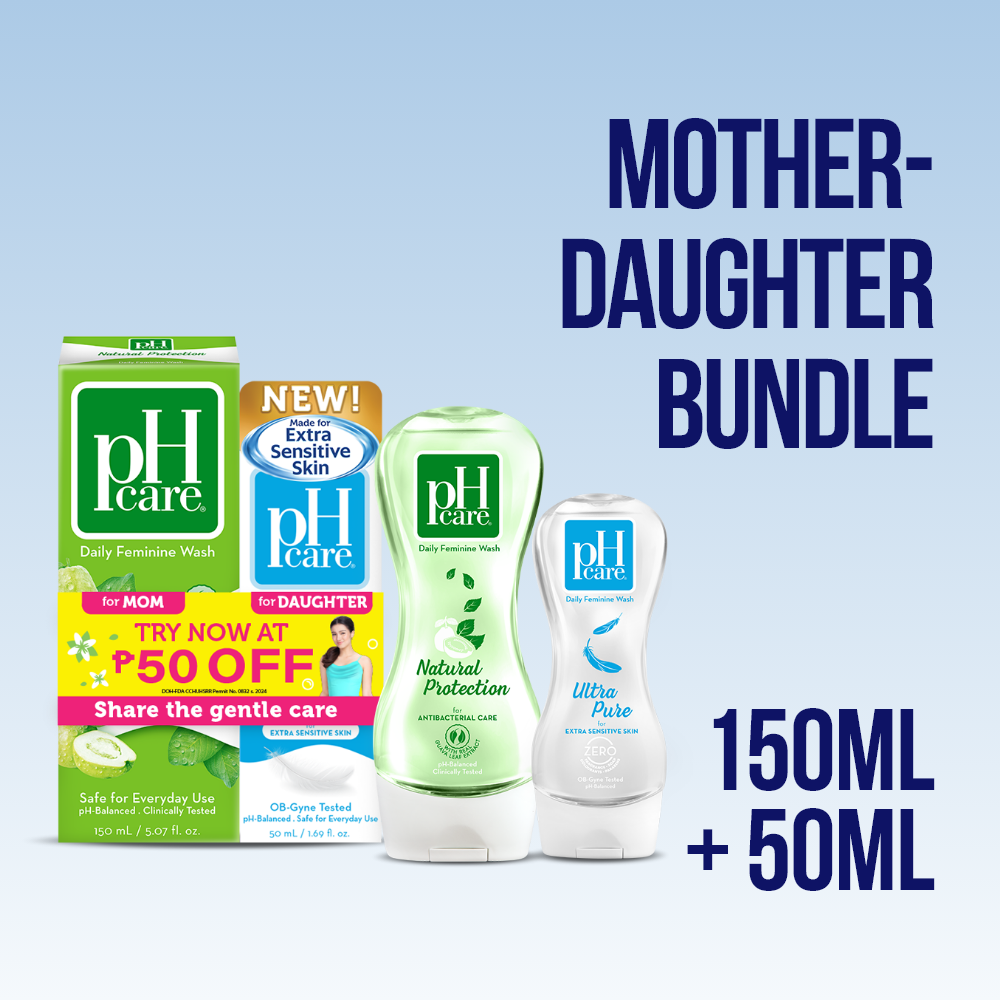 pH Care Mother-Daughter Bundle (pH Care Natural Protection 150ml + pH Care Ultra Pure 50ml)
