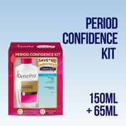 Gynepro Period Confidence Kit (Gynepro Ultra Protection Feminine Wash 150ml + Celeteque Acne Solutions Oil Control Toner 65ml)