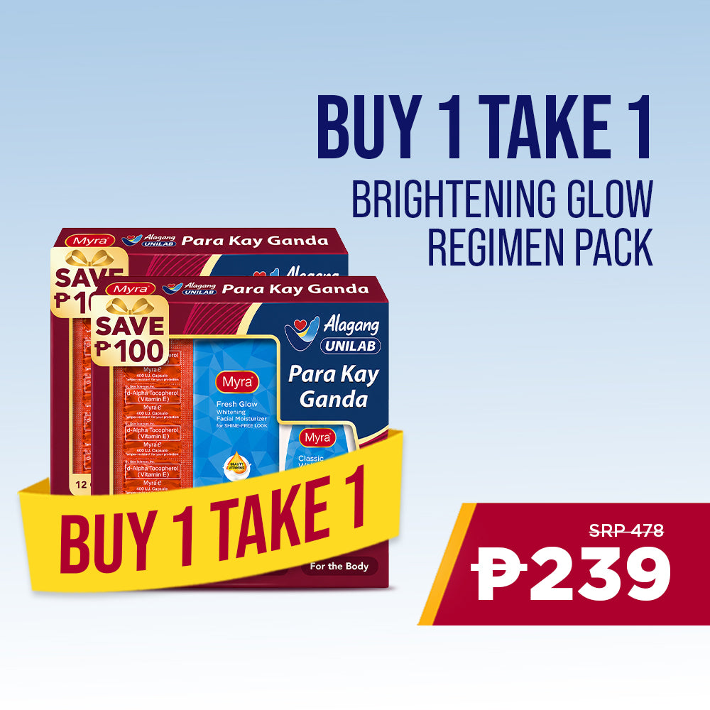 BUY 1 TAKE 1 Myra Brightening Glow Regimen Pack