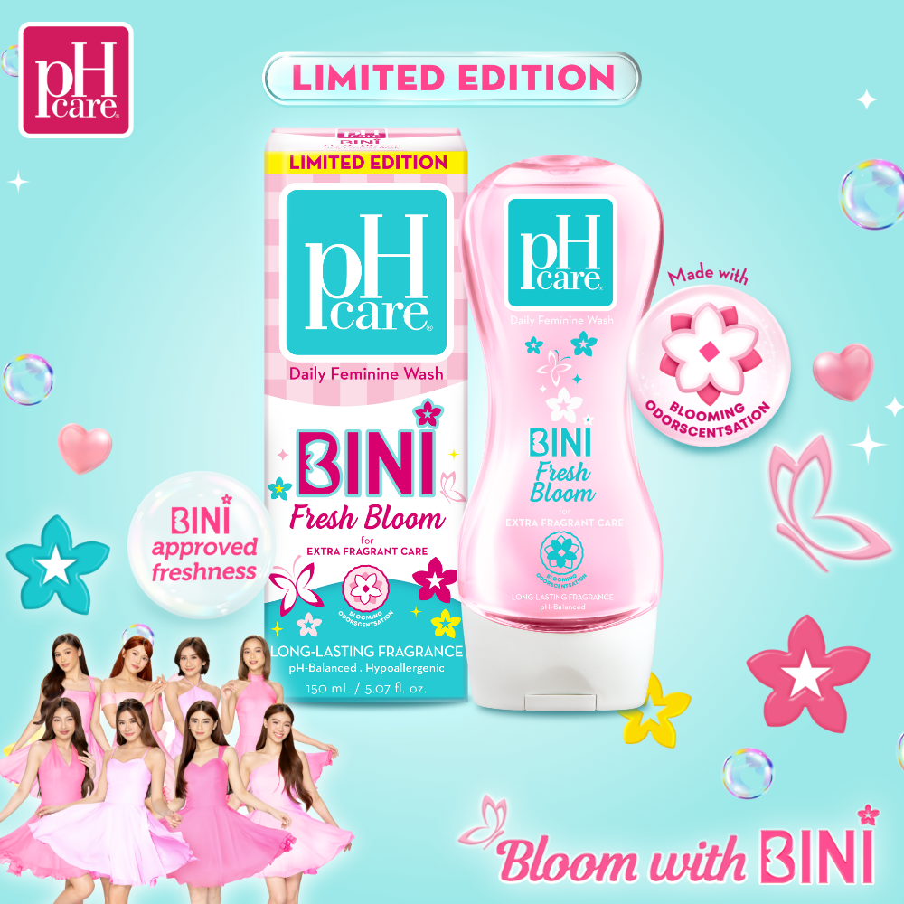 NEW pH Care Daily Feminine Wash BINI Fresh Bloom 150ml
