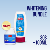 Myra Whitening Bundle (Myra Glow Radiance White with L-Glutathione 30s + Myra Classic Whitening Vitamin Lotion 100ml)