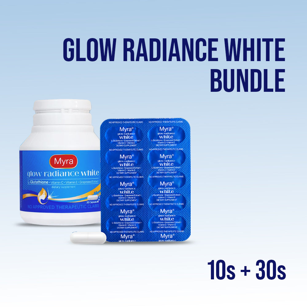 Myra Glow Radiance White with L-Glutathione 40s Capsules