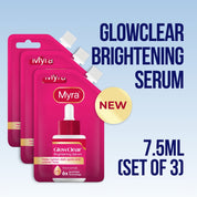 NEW Myra GlowClear Brightening Serum 7.5ml (Set of 3)