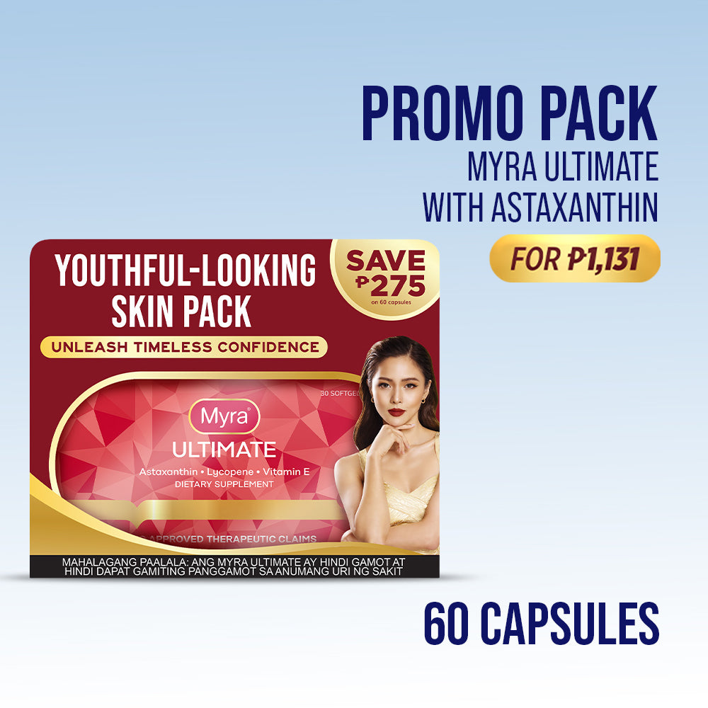 Myra Ultimate with Astaxanthin 60s Capsules for P1,131