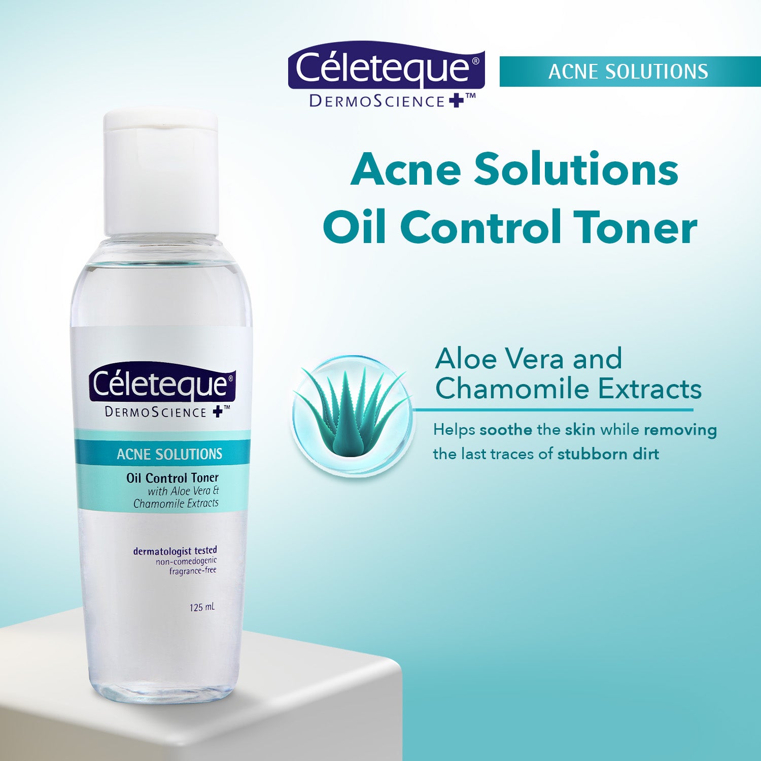 Celeteque® DermoScience™ Acne Solutions Oil Control Toner 125mL
