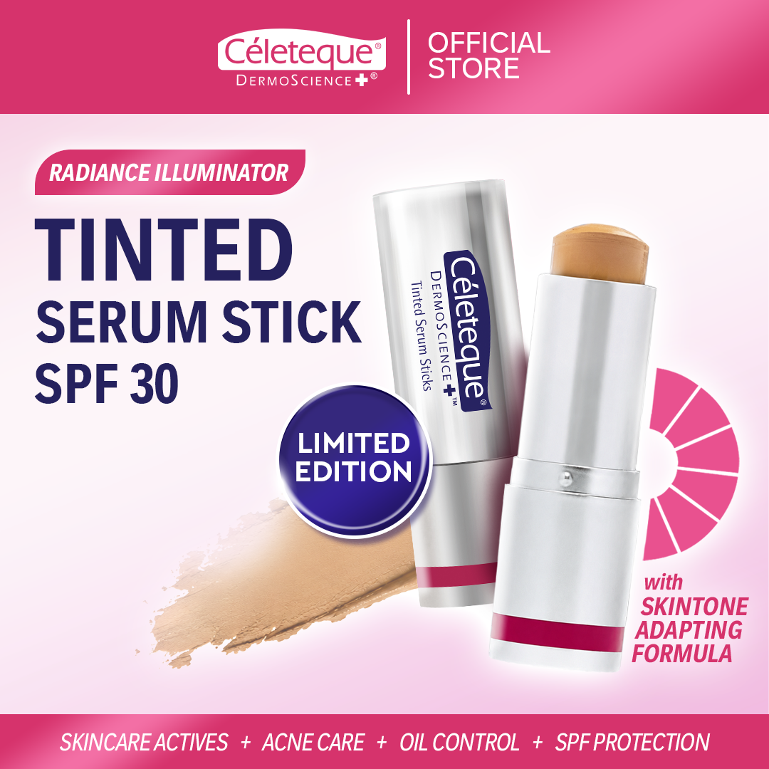 LIMITED EDITION Celeteque Radiance Illuminator Tinted Serum Stick SPF 30