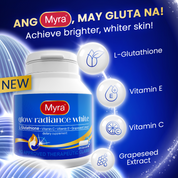 NEW Myra Glow Radiance with L-Glutathione 10s Capsules