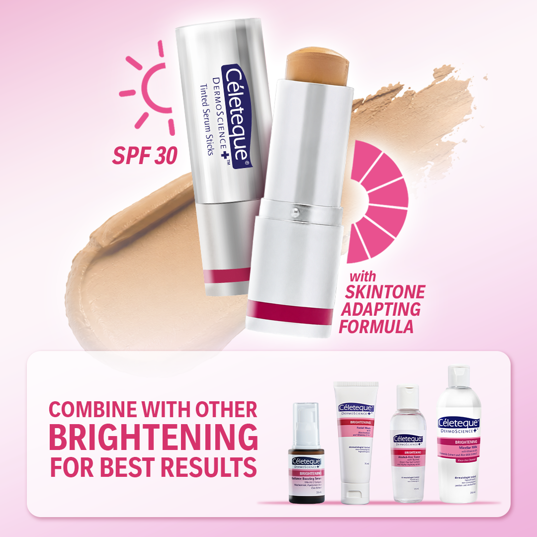 LIMITED EDITION Celeteque Radiance Illuminator Tinted Serum Stick SPF 30