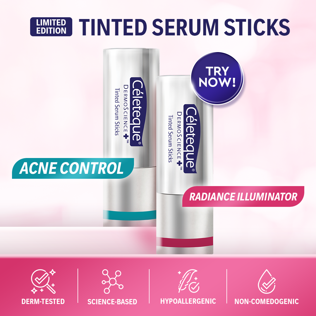 LIMITED EDITION Celeteque Radiance Illuminator Tinted Serum Stick SPF 30