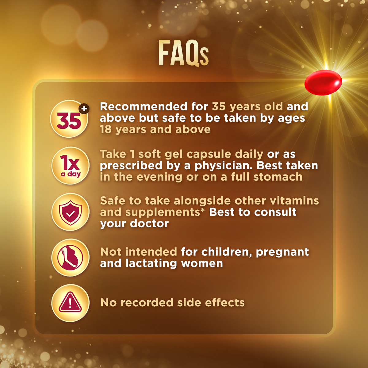 Myra Ultimate with Astaxanthin 7 capsules + Myra Ultimate with Astaxanthin 1 capsule