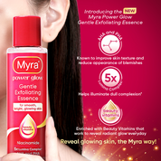 Fresh Glow Duo (Myra Fresh Glow Facial Moisturizer 40ml + Myra Power Glow Gentle Exfoliating Essence 60ml)
